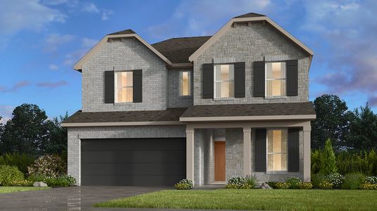 New construction Single-Family house 605 Runnel Drive, Leander, TX 78641 Primrose- photo 0