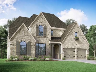 New construction Single-Family house 420 Soaring Sparrow Trl, Katy, TX 77493 222 Plan- photo 0
