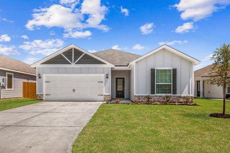 New construction Single-Family house 10419 Red Cardinal Dr, Cleveland, TX 77328 null- photo 0