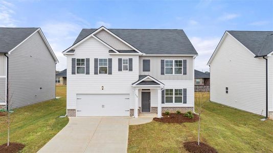 New construction Single-Family house 8576 Preakness Pass, Lithonia, GA 30058 plan Hayden - image