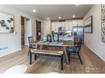 EXAMPLE PHOTO: DINING ROOM AND KITCHEN