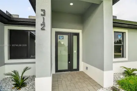 New construction Single-Family house 312 Rand Ave, Lehigh Acres, FL 33974 - image