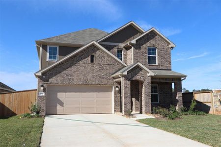 New construction Single-Family house 802 Falling Cave Drive, Willis, TX 77378 Harrison - Smart Series- photo 0