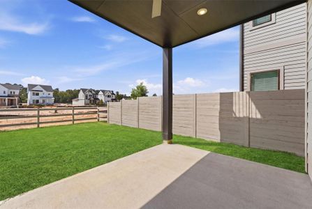 New construction Townhouse house 11276 Dance Hall Dr, Montgomery, TX 77316 plan Sabine - image