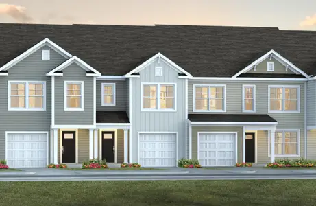 New construction Townhouse house 630 Pleasant Grove Wy, Summerville, SC 29486 plan DENMARK - image