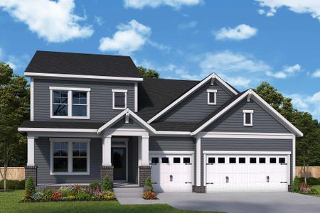 New construction Single-Family house 1205 Serenity Walk Pkwy, Fuquay Varina, NC 27526 plan The Kinton - image