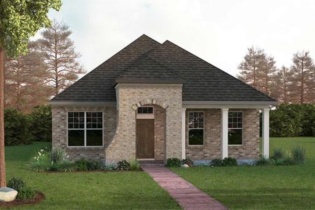 New construction Single-Family house 2116 Spotted Fawn Dr, Arlington, TX 76005 plan The Glencrest - image