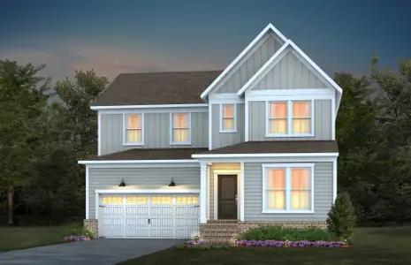New construction Single-Family house 1901 Old Crews Rd, Knightdale, NC 27545 plan Moorpark - image