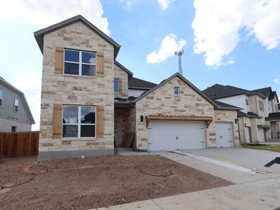 New construction Single-Family house 817 Purmela St, Leander, TX 78641 plan Balcones II - Signature II Series - image