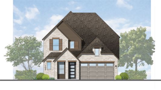 New construction Single-Family house 11713 Canopy Trl, Justin, TX 76247 plan Lotus - image