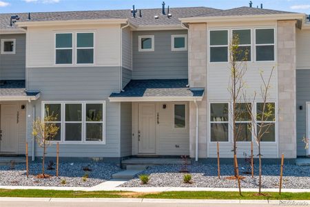 New construction Townhouse house 1779 Mount Meeker Avenue, Berthoud, CO 80513 Plan A- photo 0