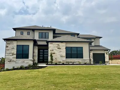 New construction Single-Family house 18925 Ascending Trl, Jonestown, TX 78645 Brookdale II- photo 0