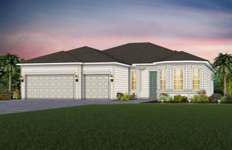 New construction Single-Family house 214 Headstream Dr, St. Johns, FL 32259 plan Stellar - image