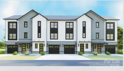 New construction Townhouse house 1108 Wonder Wy, Charlotte, NC 28208 - image