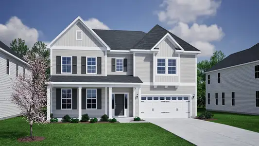 New construction Single-Family house 421 Haflinger Ln, Lexington, SC 29072 plan Yates II - image