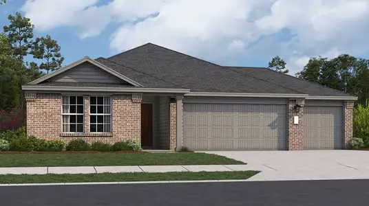 New construction Single-Family house 109 Goodwood St, Hutto, TX 78634 plan Pierson - image