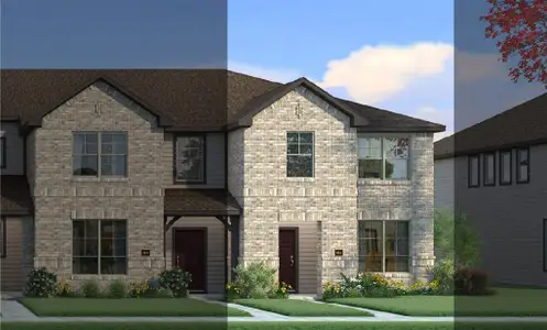 New construction Townhouse house 232 Wagon Spoke Wy, Unit 17, Fort Worth, TX 76120 - image