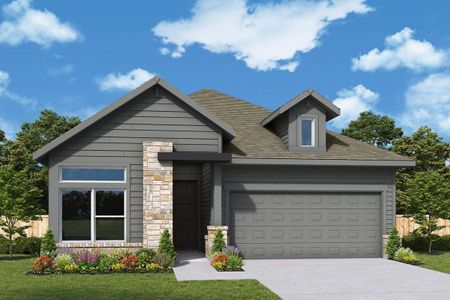 New construction Single-Family house 2014 Escobar St, Todd Mission, TX 77316 plan The Crystal Beach - image