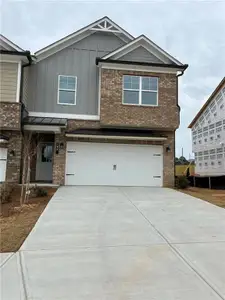 New construction Townhouse house 25 Creekside Commons Dr, Hoschton, GA 30548 null- photo 3 3