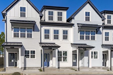 New construction Townhouse house 8610 Brushfoot Wy, Unit 106, Raleigh, NC 27616 - photo 0