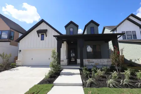New construction Single-Family house 20030 Sunset Serenade Trl, Cypress, TX 77433 plan The Rose - image