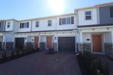 New construction Townhouse house 4160 Campsite Lp, Orlando, FL 32824 plan Santa Rosa - image