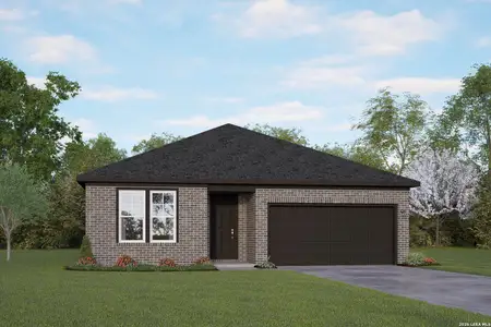 New construction Single-Family house 6919 Comanche Cave, San Antonio, TX 78233 plan The Daphne G - image