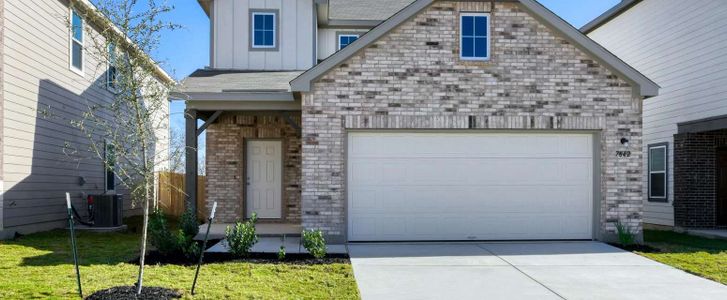 New construction Single-Family house 7678 Birch Holw, San Antonio, TX 78252 plan Austin - image