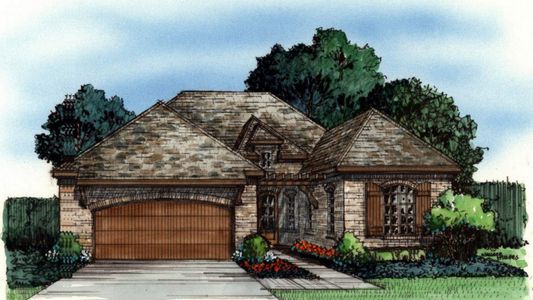 New construction Single-Family house 6133 Carmona Trl, Fort Worth, TX 76123 plan Castella - image