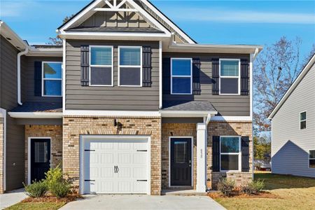 New construction Townhouse house 8387 Columbia Ct, Unit LOT 6, Palmetto, GA 30268 - image