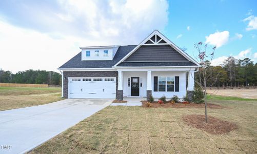 New construction Single-Family house 315 Tobacco Barn Drive, Angier, NC 27501 - photo 0