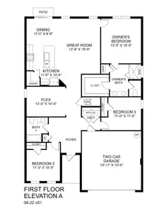New construction Single-Family house 2106 Great Egret Cir, Ocoee, FL 34761 plan Baymont - image