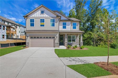 New construction Single-Family house 358 Conifer Ln, Ball Ground, GA 30107 plan Drexel - image