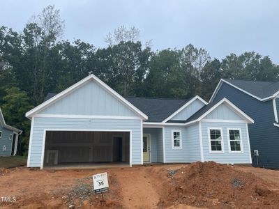 New construction Single-Family house 1063 Grey Flint Place, Unit 35, Mebane, NC 27302 Bright Copper Kettle- photo 0