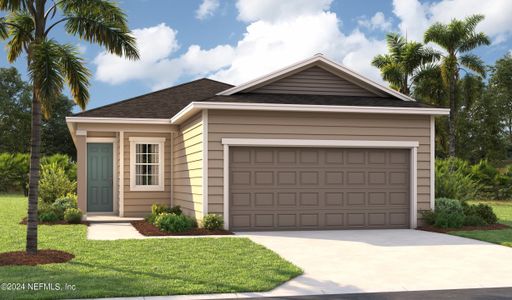 New construction Single-Family house 8204 Cedar Run Lane, Jacksonville, FL 32220 Balsam- photo 0