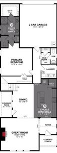 Beazer Homes Wildflower Brenham plan