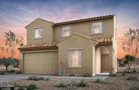 New construction Single-Family house 42835 W Peters Dr, Maricopa, AZ 85138 Sunflower- photo 0 0