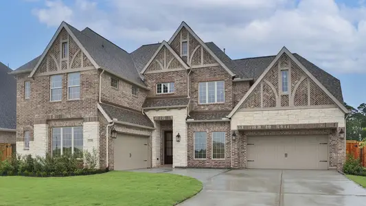 New construction Single-Family house 12230 Jacob Ln, Mont Belvieu, TX 77523 plan 4132W - image