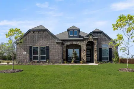New construction Single-Family house 621 S Hidden Lakes Dr, DeSoto, TX 75115 plan Seville F - image
