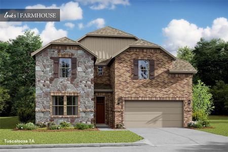New construction Single-Family house 29411 Meadowcreek Hill Dr, Waller, TX 77484 Tuscaloosa- photo 0