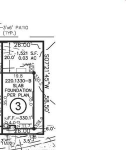 LS Homesite 3 - plot plan