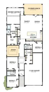 New construction Single-Family house 18606 Rumba Ct, Conroe, TX 77302 plan The Azalea - image 3