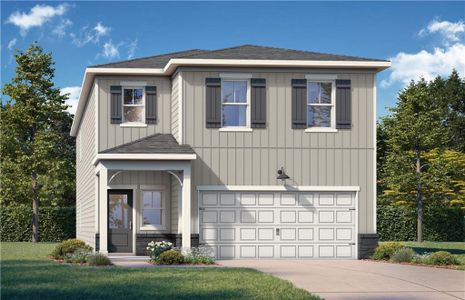 New construction Single-Family house 513 Loblolly Ln, Canton, GA 30114 plan The Oconee B - image