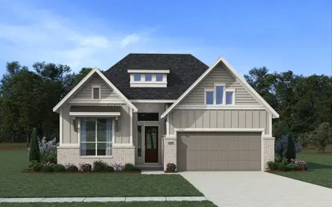 New construction Single-Family house 7426 Autumn Wheat, Katy, TX 77493 plan Hampton - 50' Lot - image