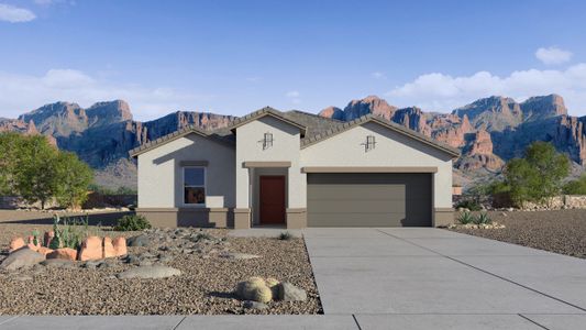 New construction Single-Family house 1518 E Fletcher Drive, Casa Grande, AZ 85122 - photo 0