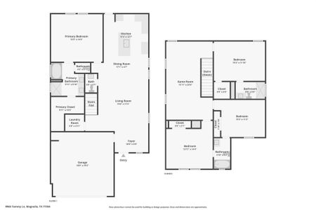 New construction Single-Family house 14515 Aston Pine Dr, Houston, TX 77032 plan Laurel - image 6