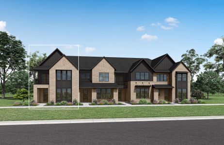 New construction Townhouse house 4117 Vineland Dr, McKinney, TX 75071 plan LARKSPUR - image