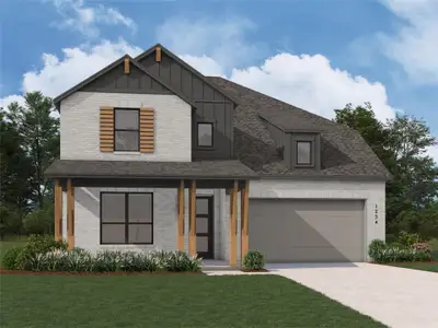 New construction Single-Family house 8901 Pedal Boat Dr, Austin, TX 78744 plan Rodin - image
