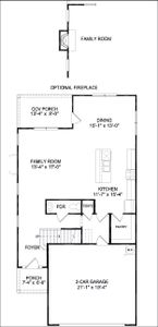 New construction Single-Family house 717 Inwood Hill Dr, Unit 95, Gastonia, NC 28056 plan 2408 - image