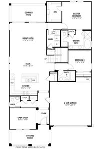 New construction Single-Family house 15662 W Andora St, Surprise, AZ 85379 plan Whitney w/Loft - image 4